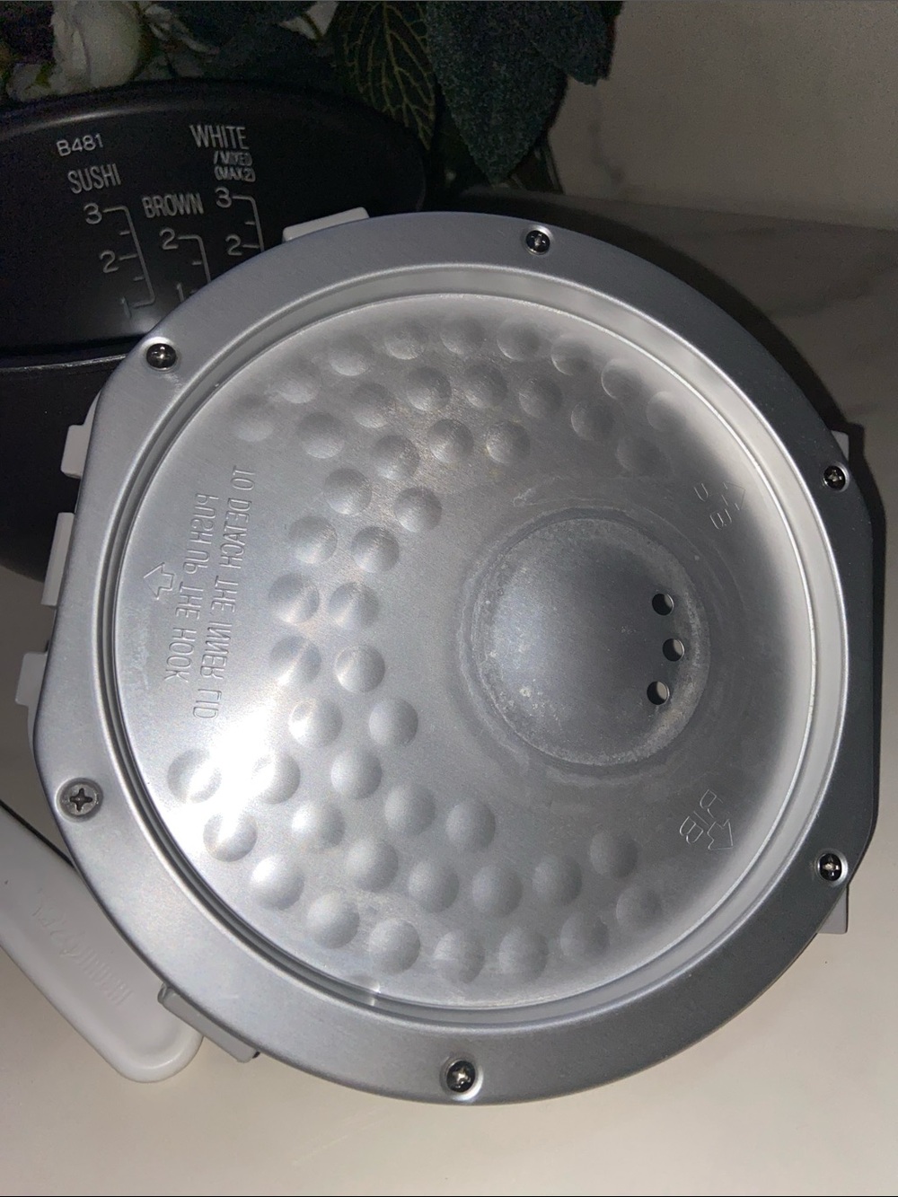 Zojirushi Rice Cooker Inner Pot with Lid Accessory and Rice Paddle Replacement - Picture 3 of 5